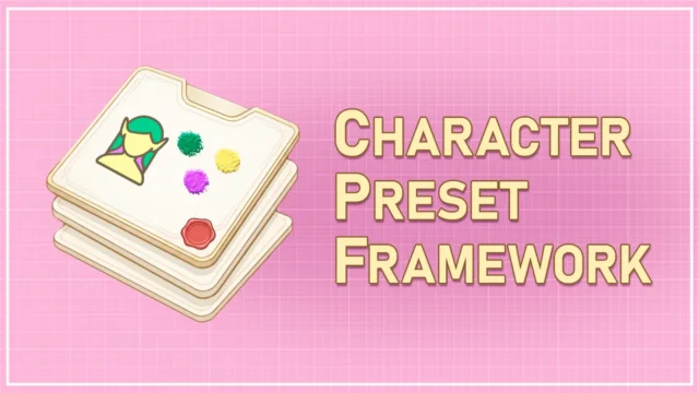 Character Preset Framework (CPF)のNexusメイン画像