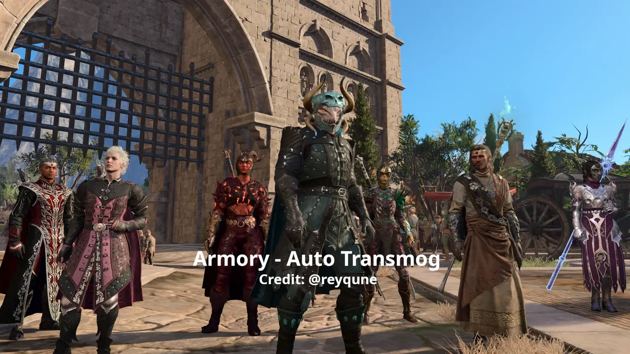 Armory - Auto-Transmog Vanity Outfit Managerのサムネイル