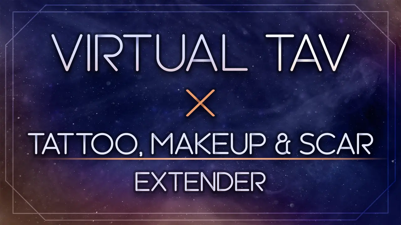 KAVT - Kazstra's Virtual Tav x Tattoo Makeup and Scar Extenderのサムネイル