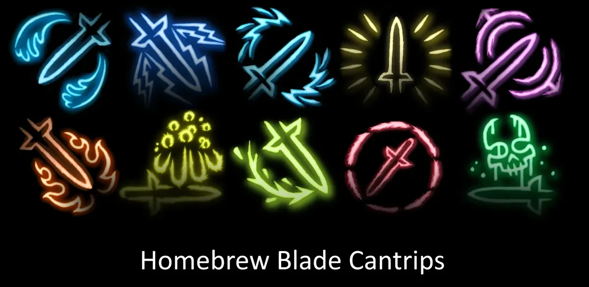 Homebrew Blade CantripsのNexusメイン画像