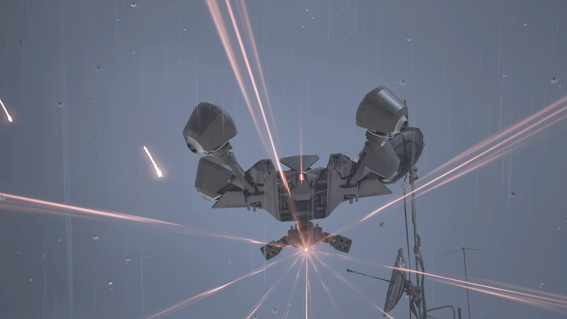 ミサイルを撃つ直前のロケッティア