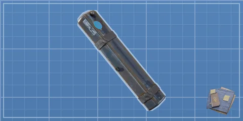 青色のグロースティックの設計図