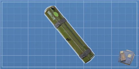 緑色のグロースティックの設計図