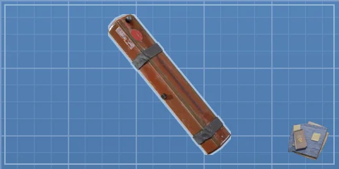 赤色のグロースティックの設計図