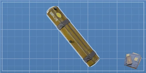 黄色のグロースティックの設計図