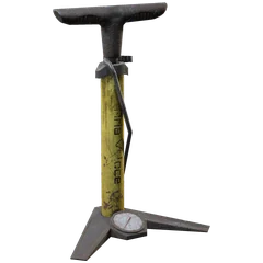 自転車の空気入れ