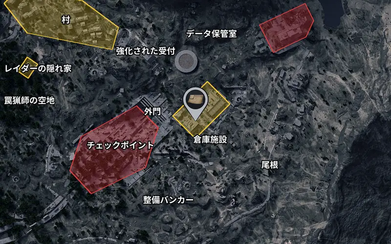 セキュリティコード 大昔の砦の扉の場所
