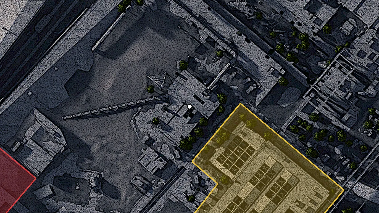 燃料管理室の場所（ゲームの地図）