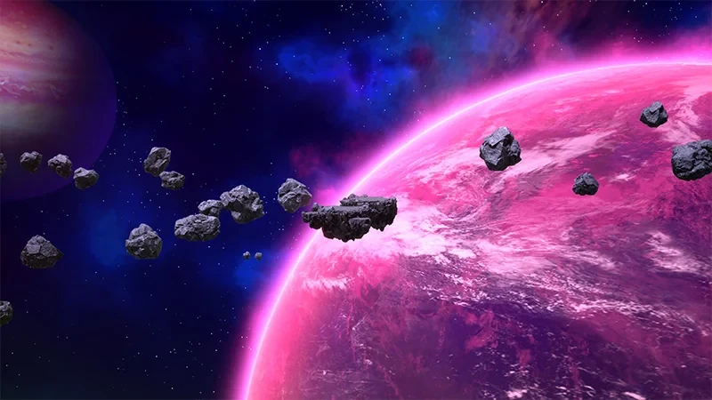 新ステージ「上空(惑星ベジータ)」