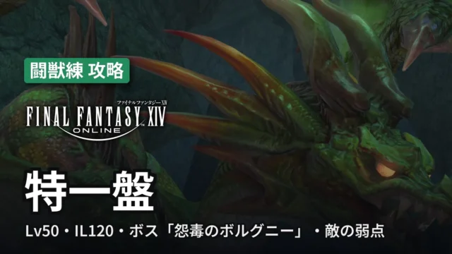 FF14 特一盤