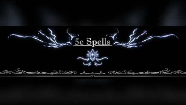 【Baldur’s Gate 3】5e Spells 導入ガイド
