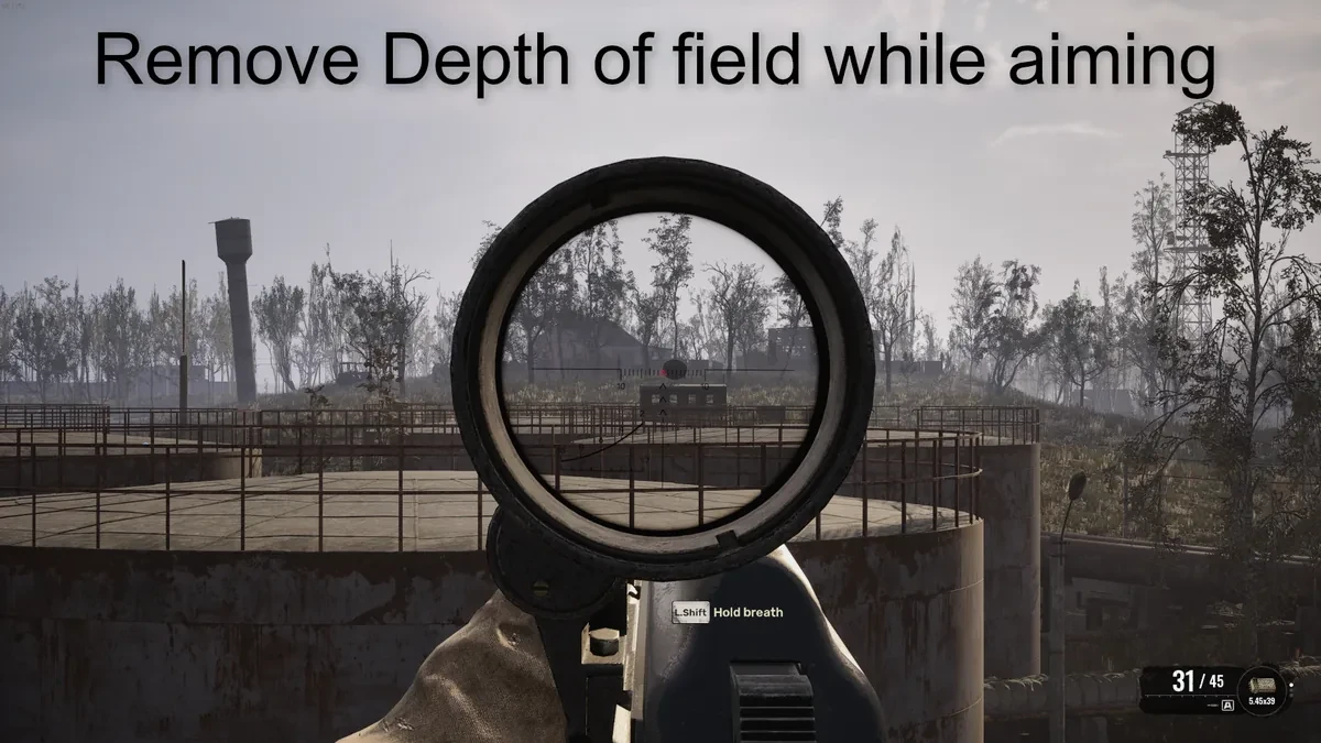 Remove Depth of field while aimingのサムネイル