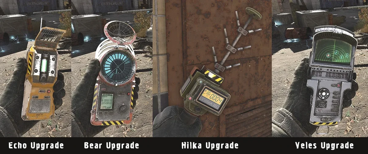 Echo、Bear、Hilka、Velesの4つの検出器のアップグレード