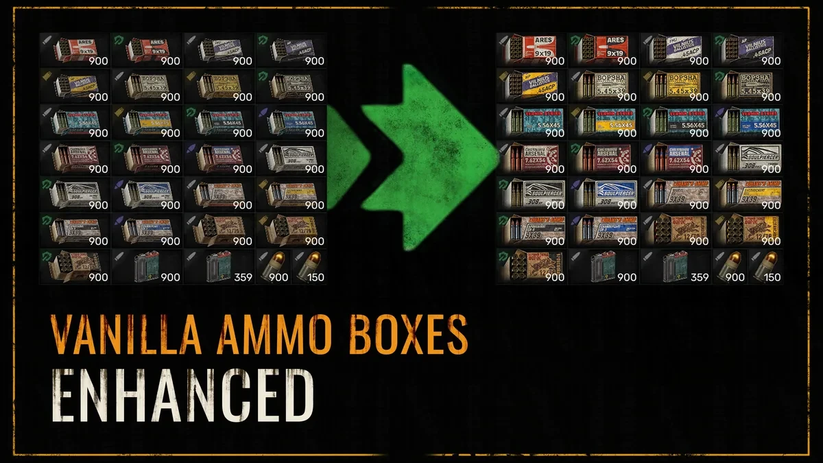 Vanilla Ammo Boxes Enhanced - UIのサムネイル