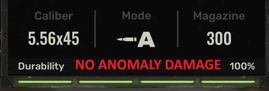 No Damage to Weapons and Armor from Anomaliesのサムネイル