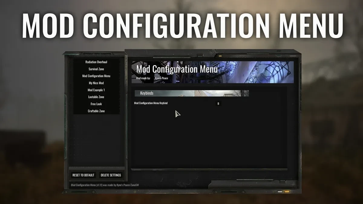 Mod Configuration Menuのサムネイル