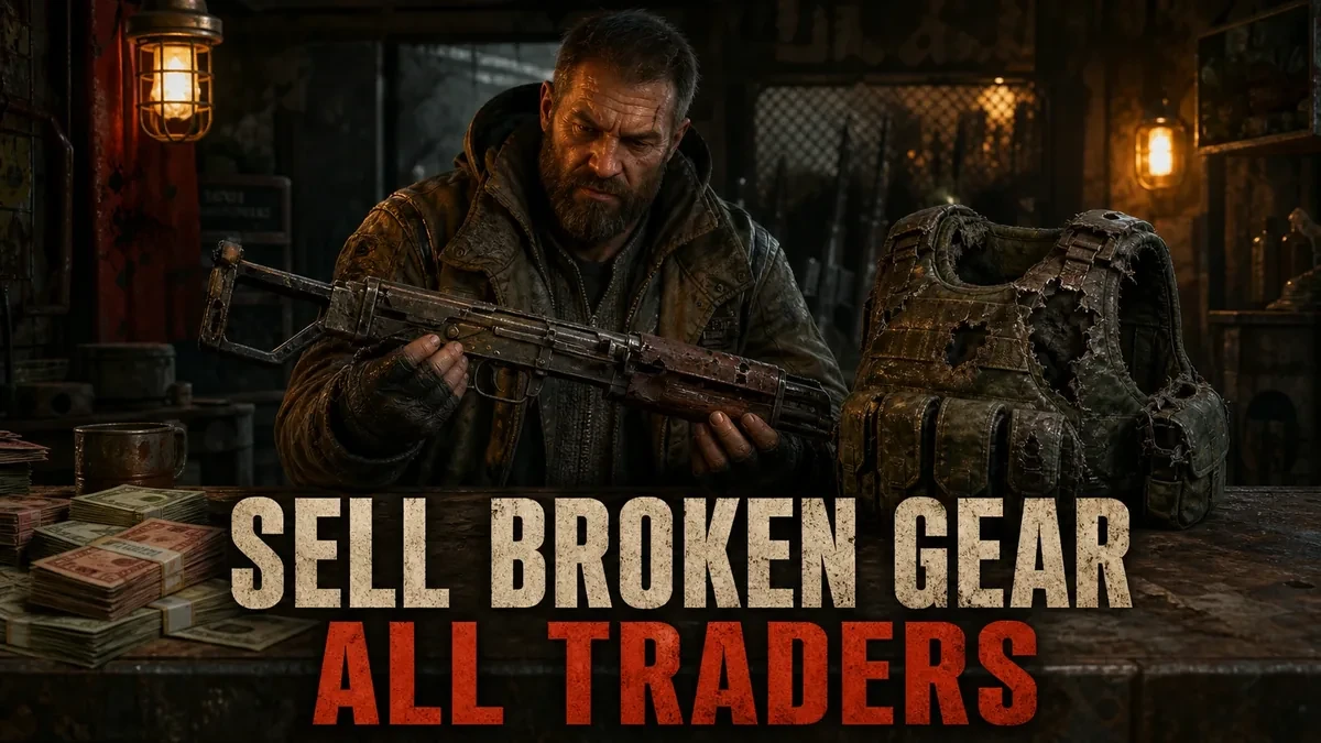 Sell Broken Weapons and Armor - All Tradersのサムネイル