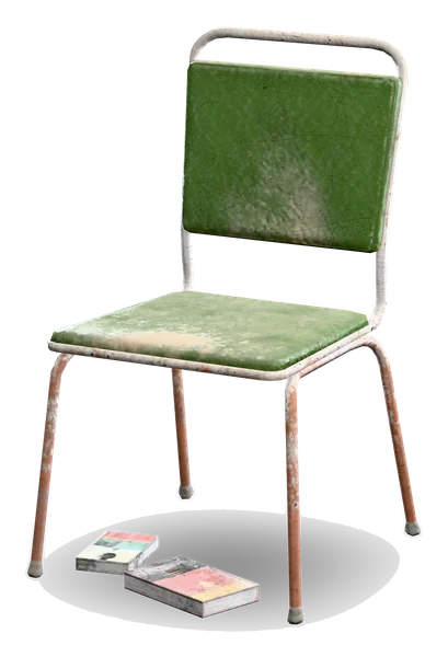 倉庫の椅子