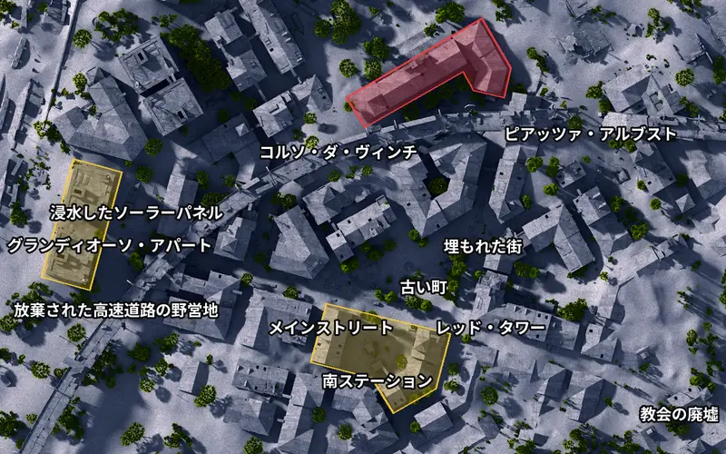 Santa Maria Houses の場所