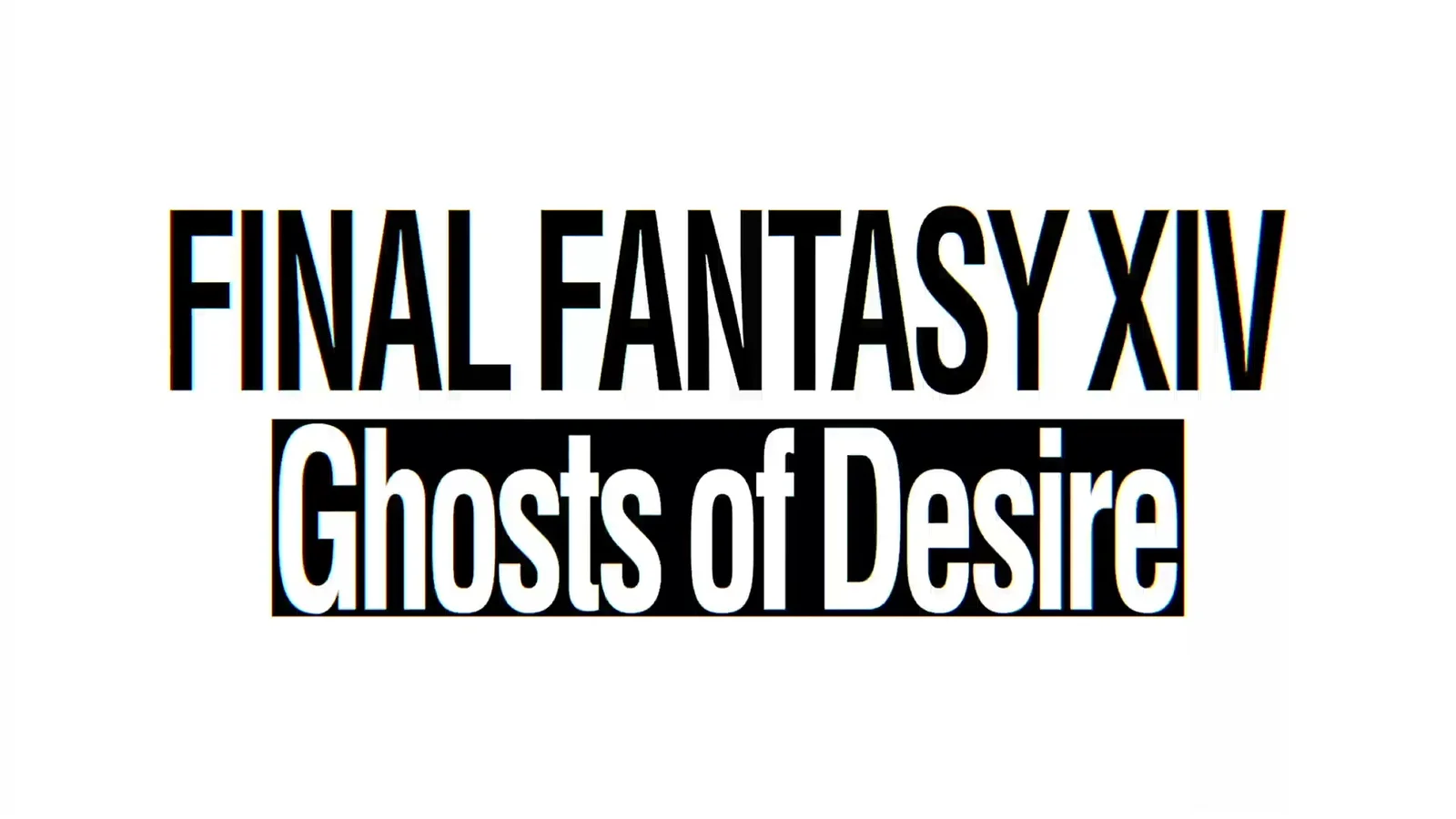 FINAL FANTASY XIV Ghosts of Desireのロゴ