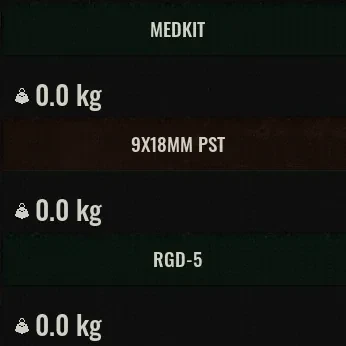 Variable Weight - Ammo Grenades Artifacts and Consumablesのサムネイル