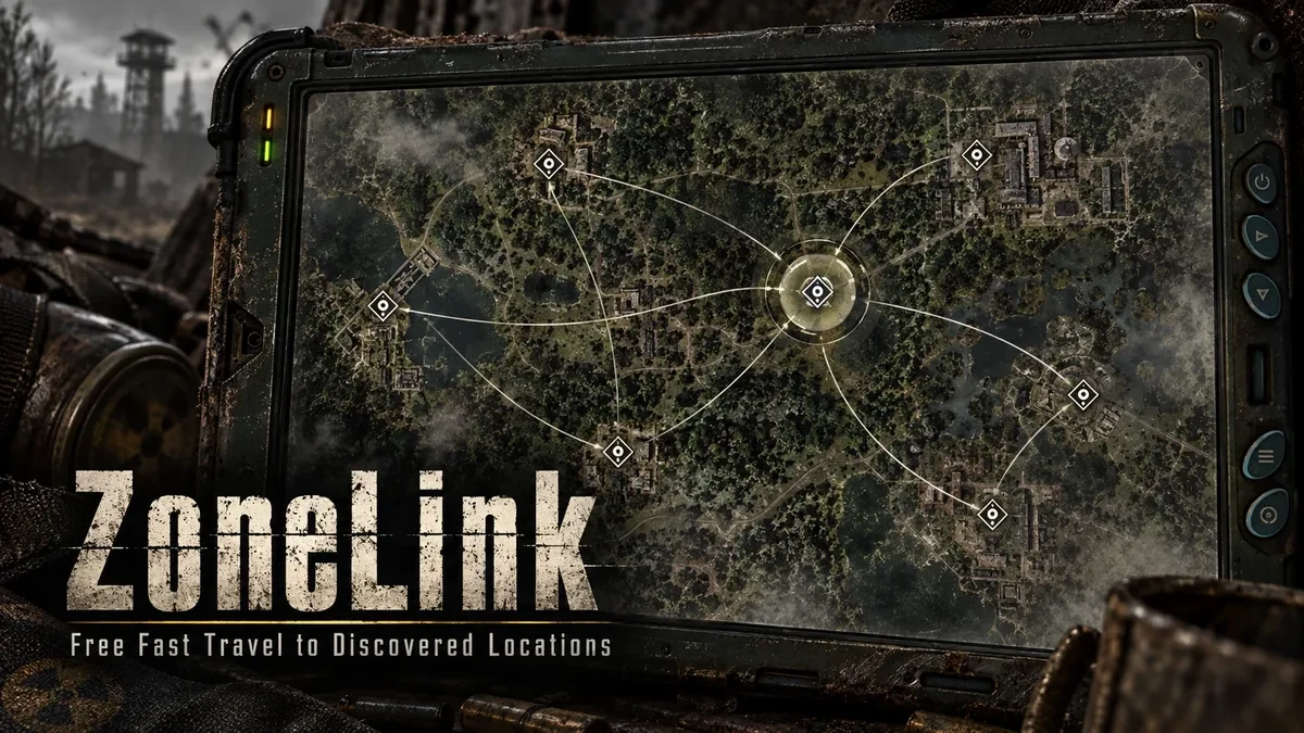 ZoneLink - Free Fast Travel to Discovered Locationsのサムネイル