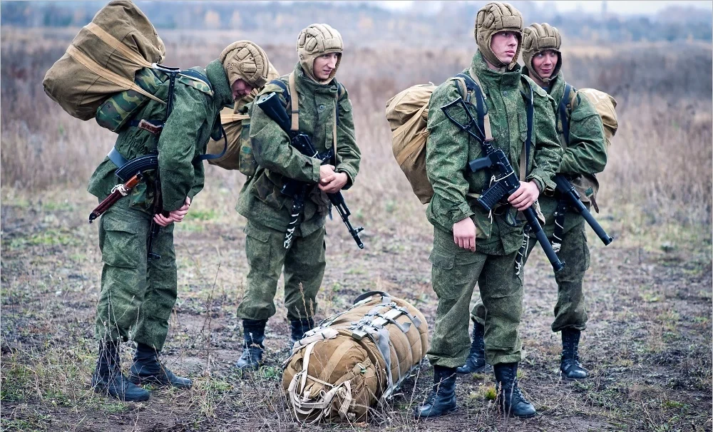 AS Valを持つロシアの特殊部隊の兵士たち