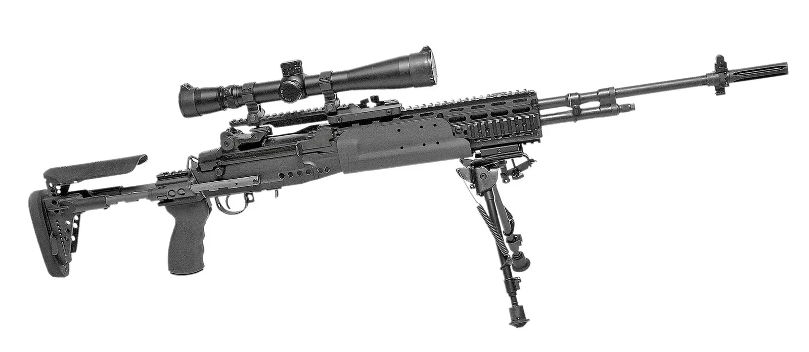 実銃のM14 EBR