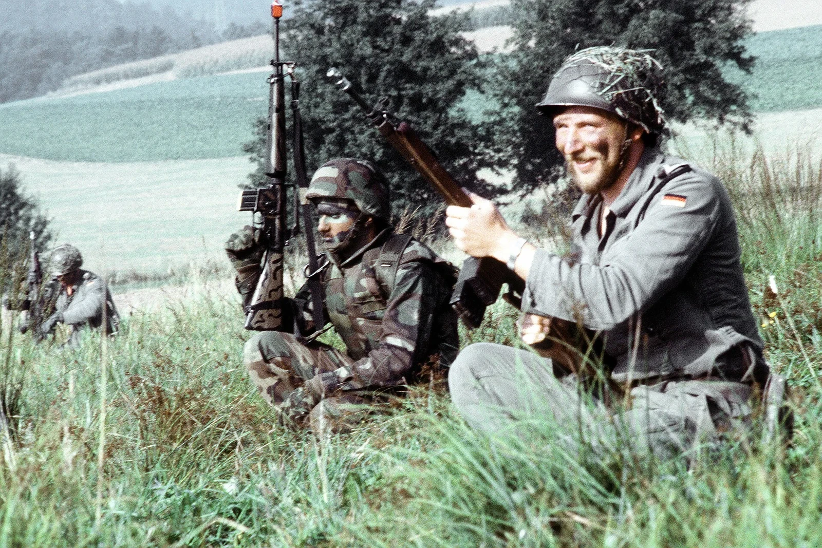 G3を持って演習に出る西ドイツ軍の兵士
