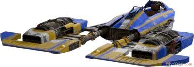 色 Ace02 のスキムスピーダー