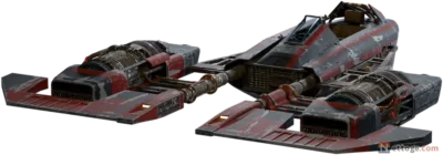 色 Assassin01 のスキムスピーダー