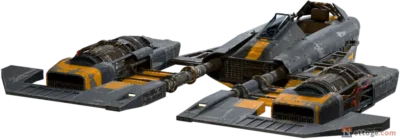 色 Assassin02 のスキムスピーダー