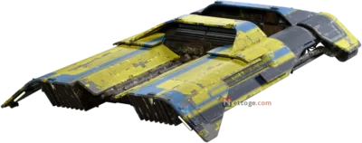 色 Cayman のランドスピーダー