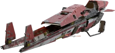 色 Ben Quadinaros のスピーダー・バイク