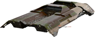 色 Mercenary のランドスピーダー