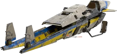 色 Robotic02 のスピーダー・バイク