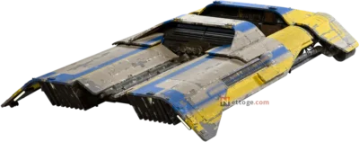 色 Robotic02 のランドスピーダー