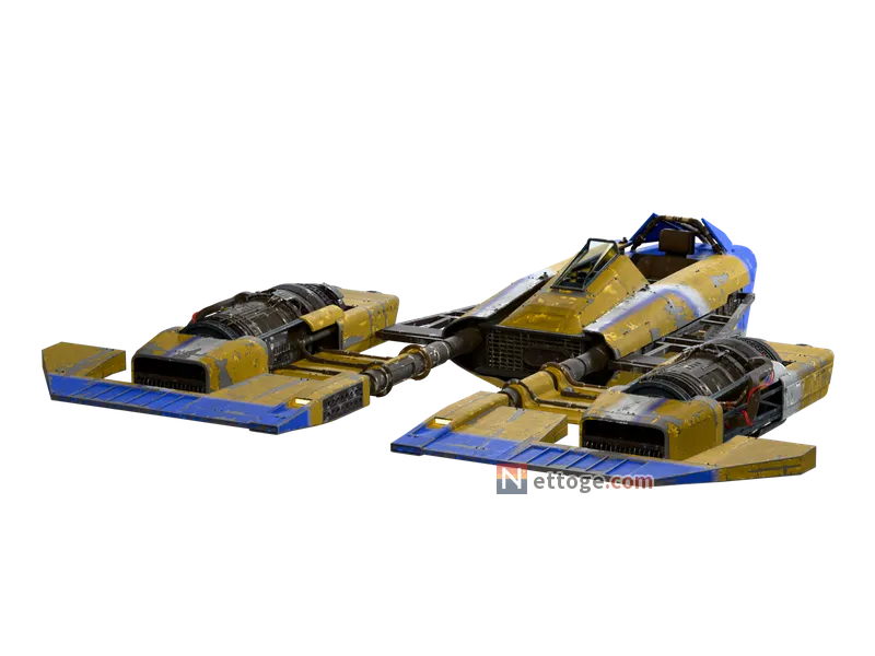 スキムスピーダーの模様 Assassin01