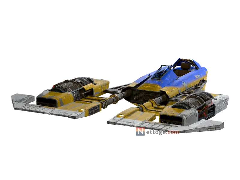 スキムスピーダーの模様 Assassin02
