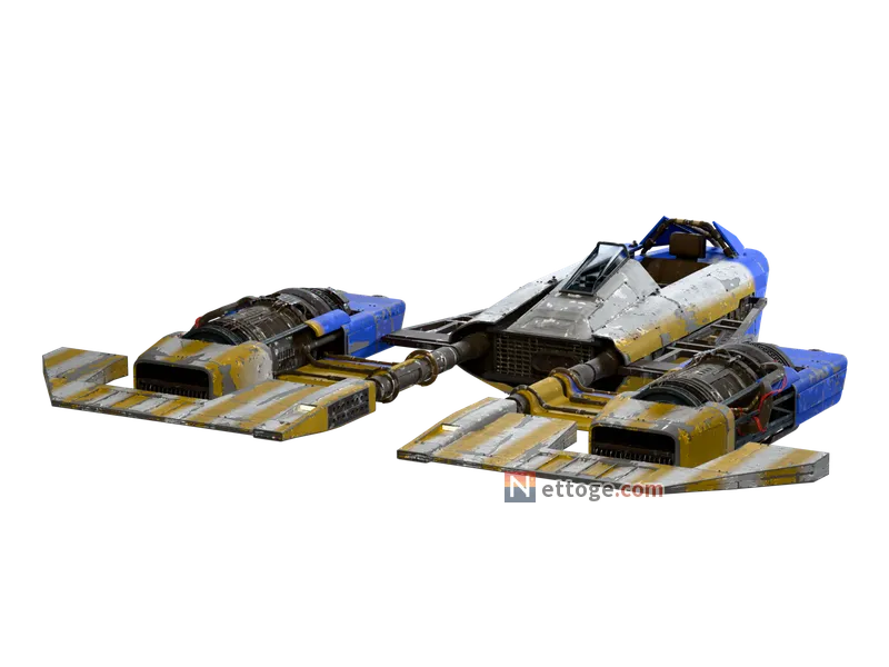 スキムスピーダーの模様 Raider01