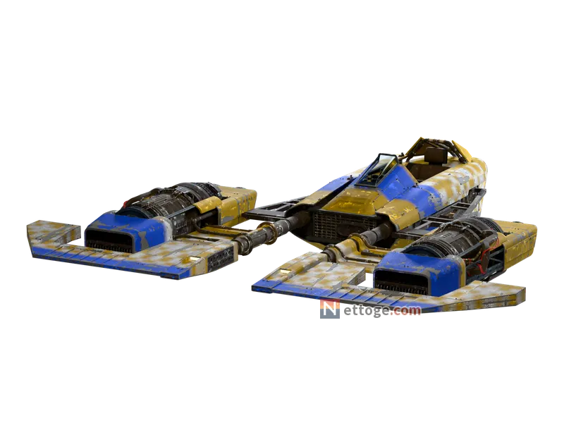 スキムスピーダーの模様 Raider02