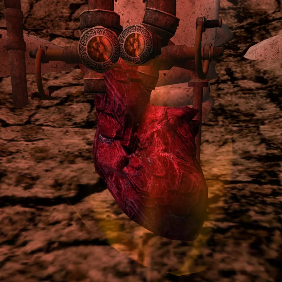 Morrowind のレッドマウンテンの地下にあるロルカーンの心臓